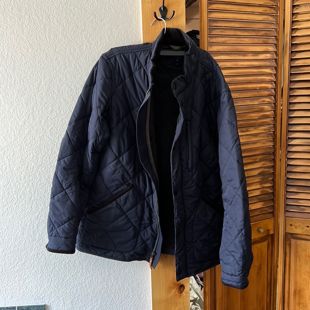 Jcrew men’s navy jacket L